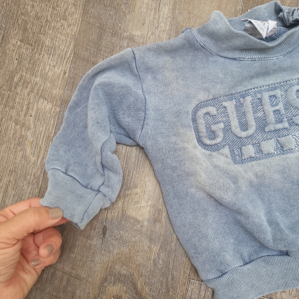 Baby sweater xs vintage 90s by Guess brand - Picture 4 of 7